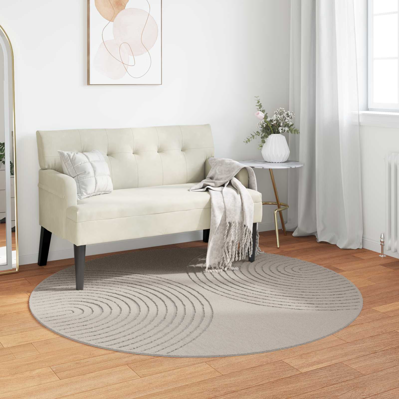 Bereichsteppiche Rechtwinklig GALATI Creme 150 x 80 cm