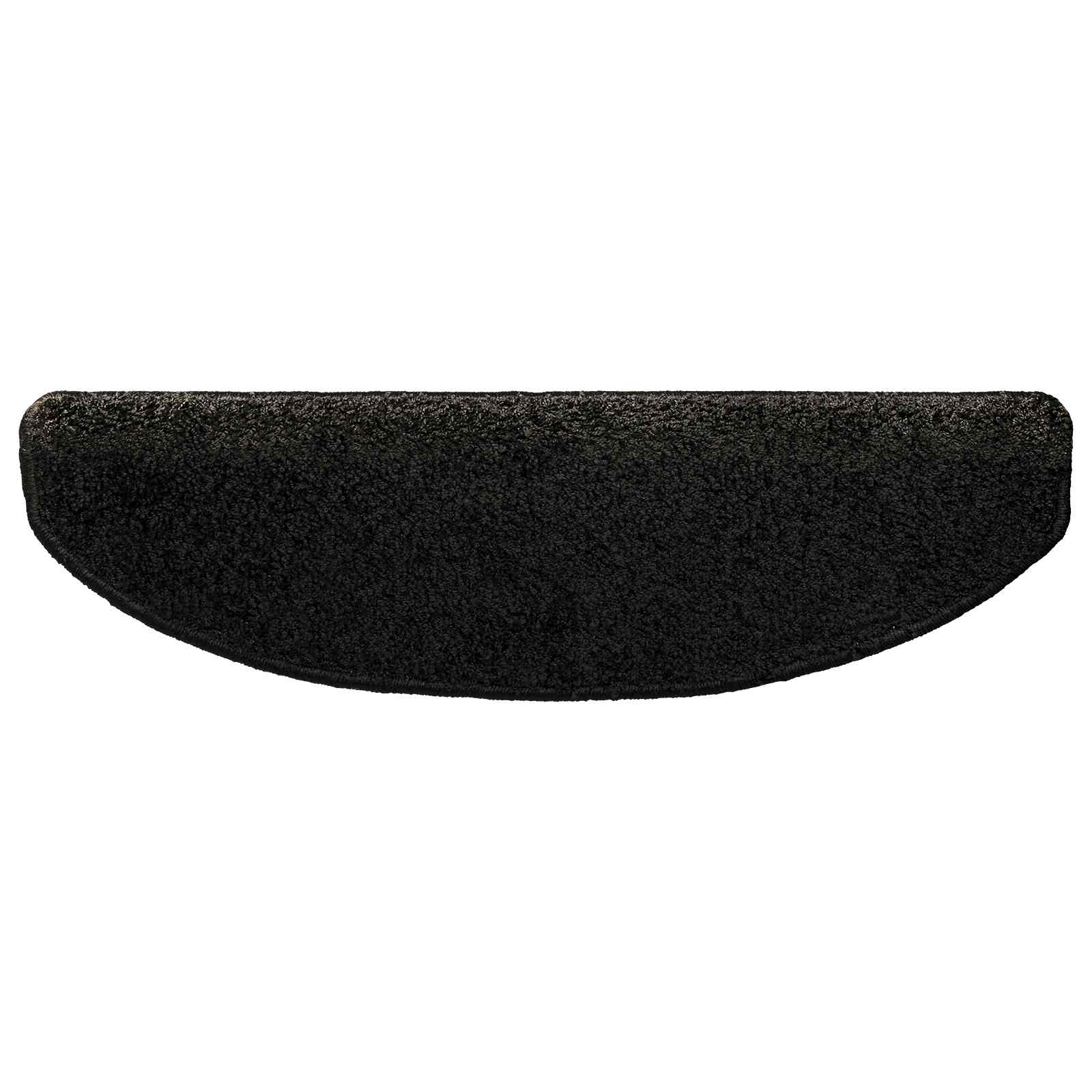 Stufenmatten 15 Stk. 56x17x3 cm Grau Halbrund