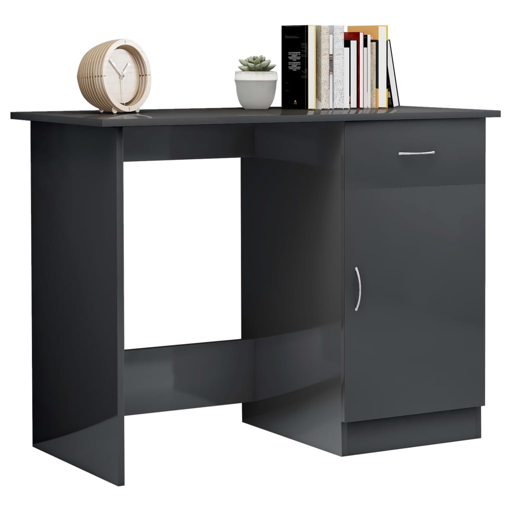 Schreibtisch Weiß 100×50×76 cm Holzwerkstoff