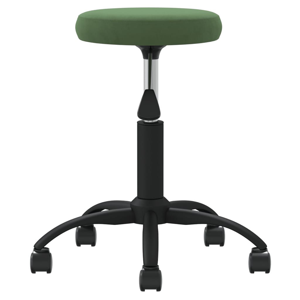 Massagehocker Samt Senfgelb