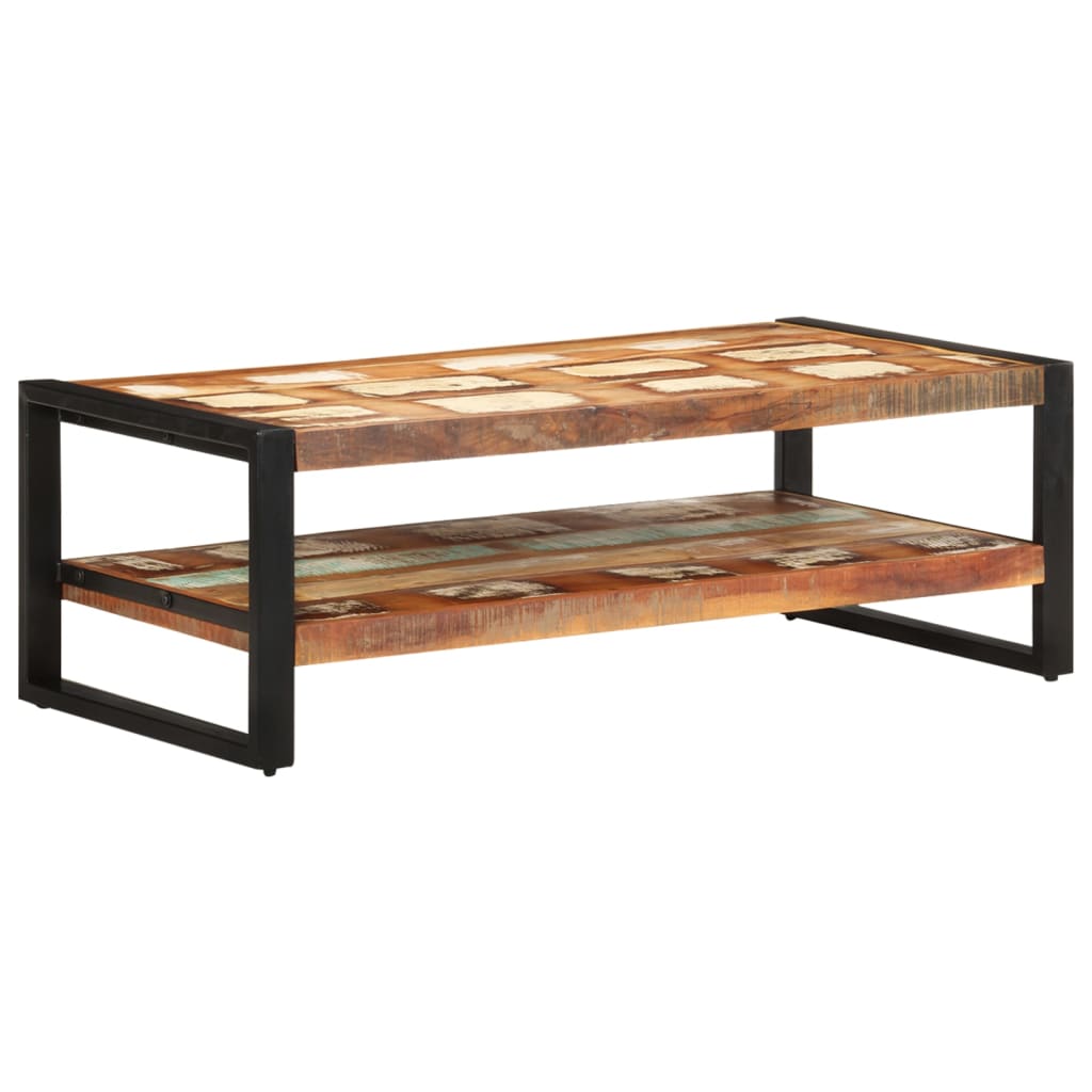 Couchtisch 120x55x40 cm Massivholz Mango