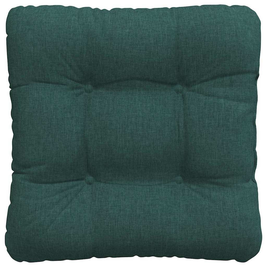 Sitzkissen 4 pcs Hellgrau 40 x 40 x 12 cm Stoff