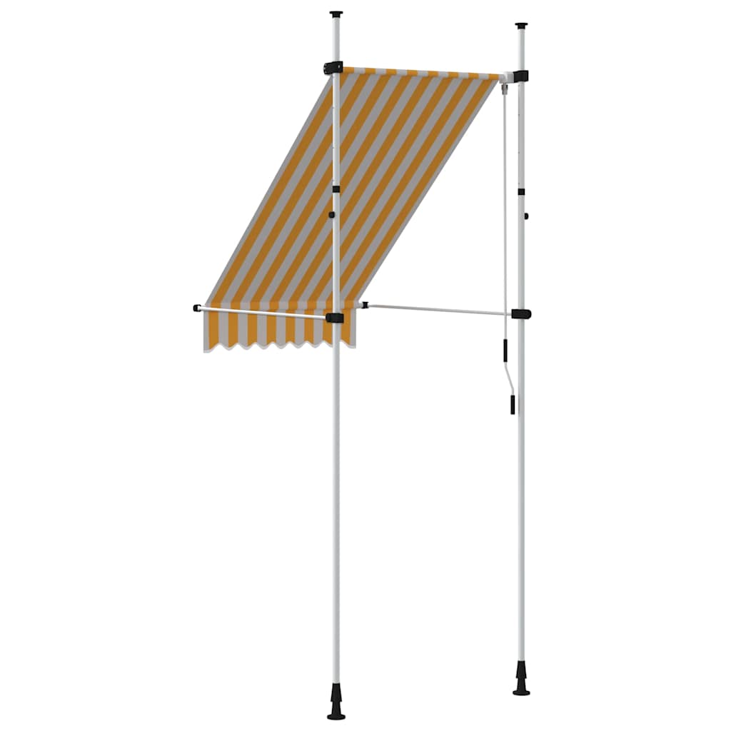 Einziehbare Markise Handbetrieben 150 cm Anthrazit