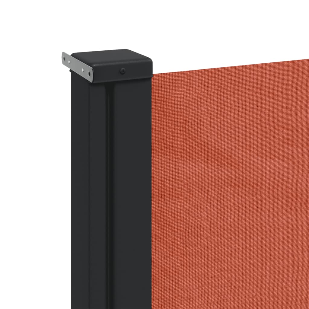 Seitenmarkise Ausziehbar Schwarz 100x300 cm