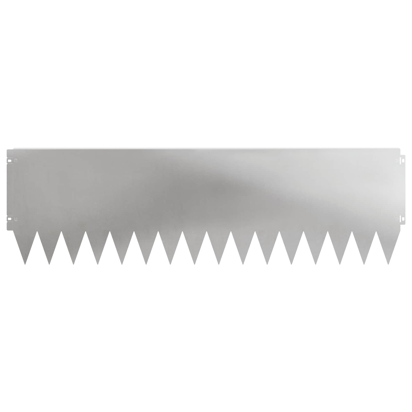 Raseneinfassung 10 pcs 103 x 10 cm Stahl Schwarz
