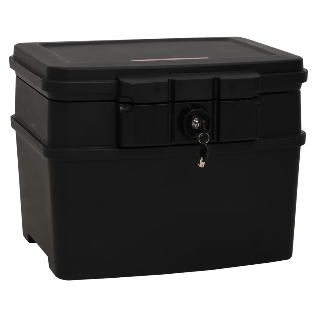 Tresor Schwarz 44x37x16,5 cm