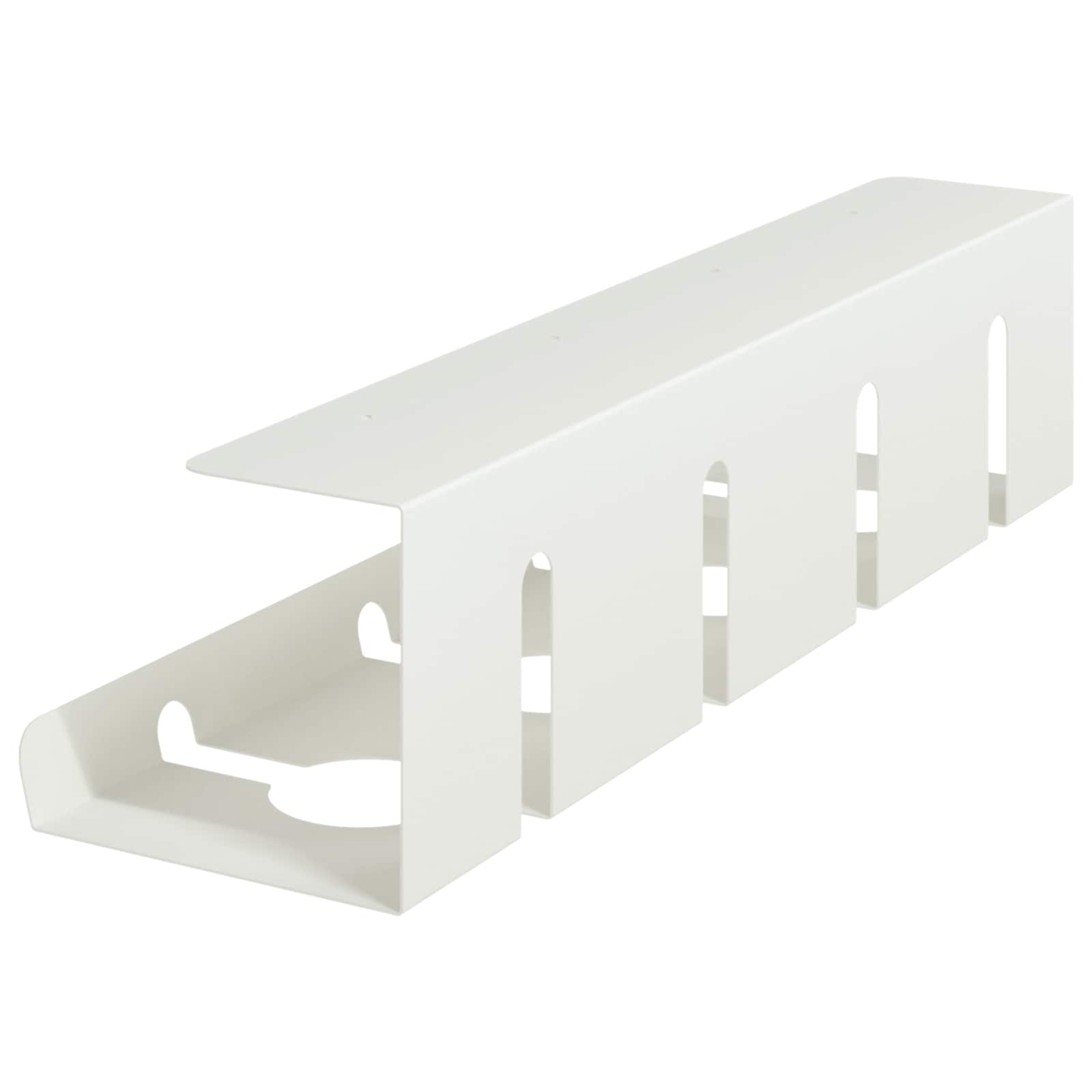 Unter dem Schreibtisch Kabelmanagement Tray 2 Stk. Anthrazit