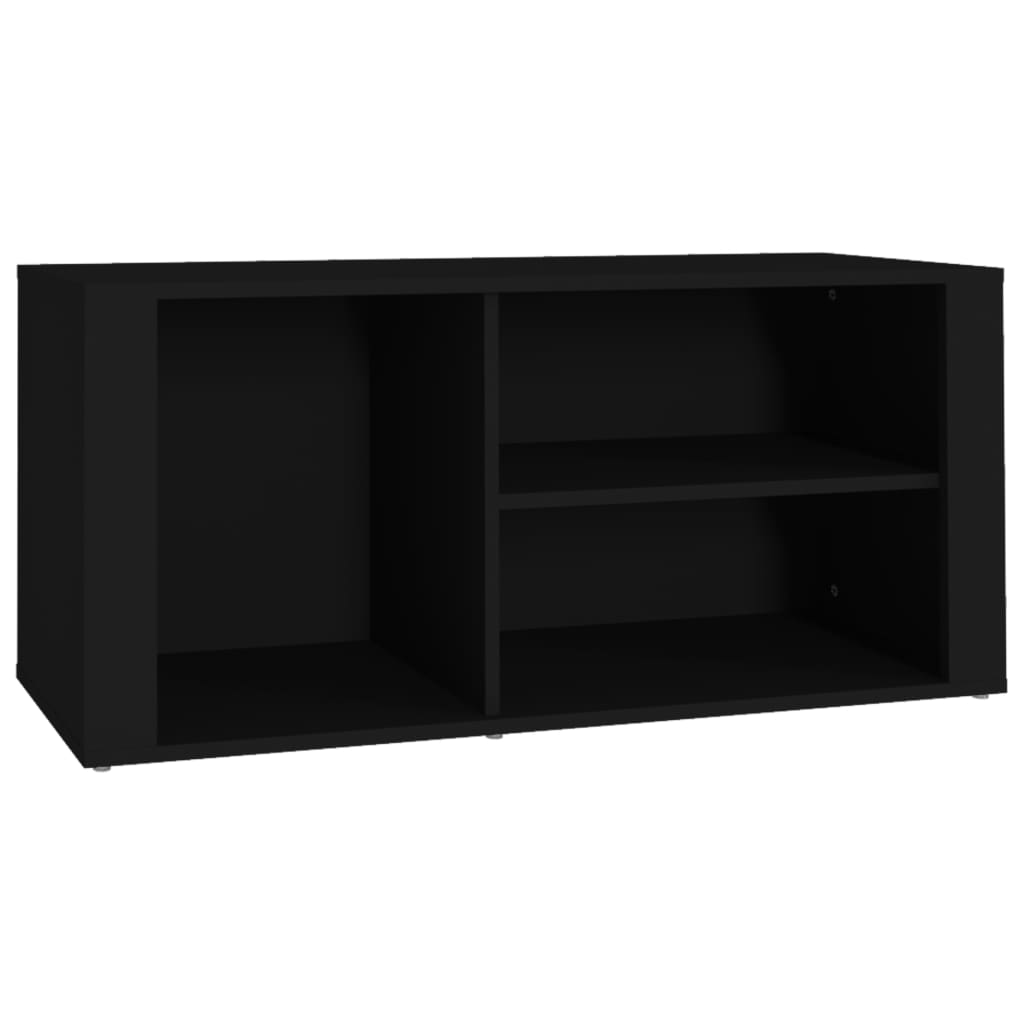 Schuhregal Weiß 100x35x45 cm Holzwerkstoff
