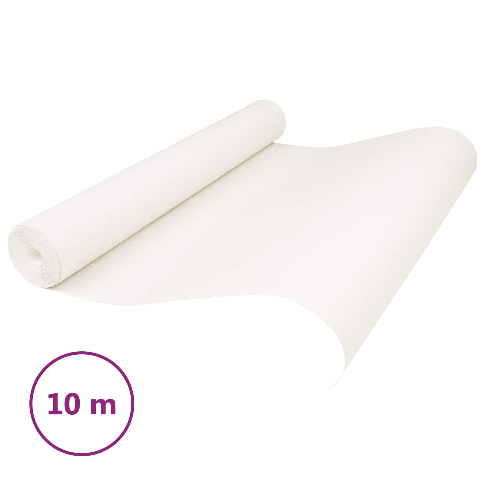 3D Solid Tapete Gestreift Grau 10 x 0,53 m Vliesstoff
