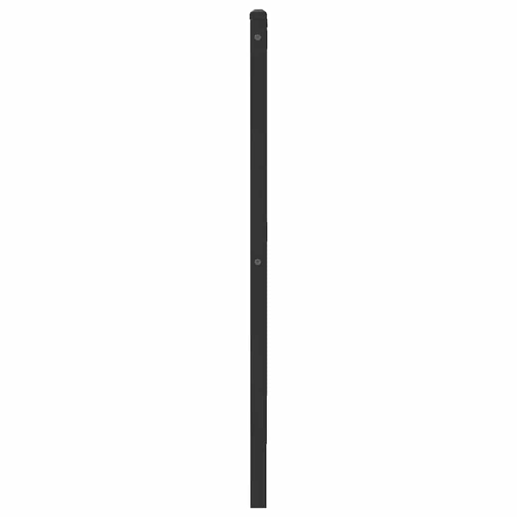 Ersatz-Kopfteil Räuchereiche 75 cm Holzwerkstoff und Stahl