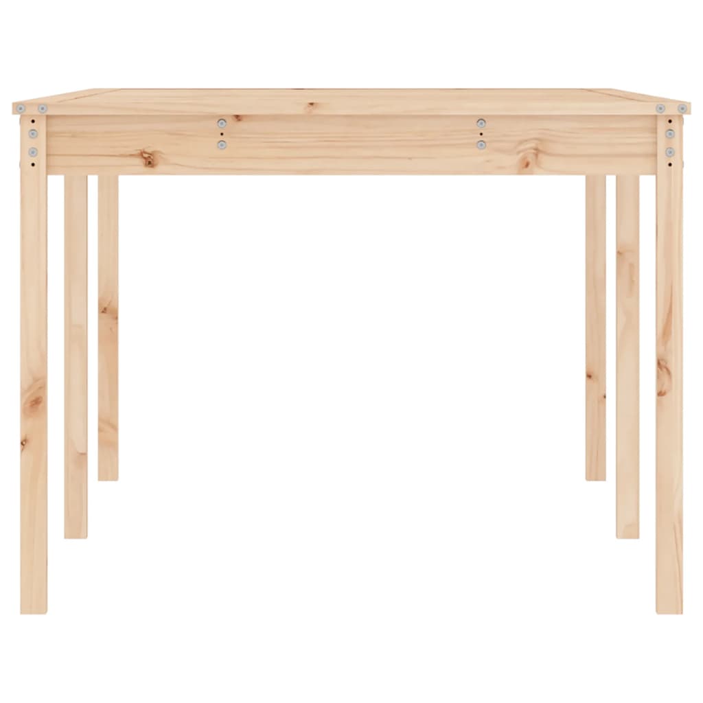 Gartentisch 82,5x82,5x76 cm Massivholz Kiefer