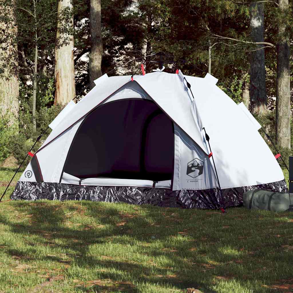 Kuppel-Campingzelt 2 Personen Grün Quick Release