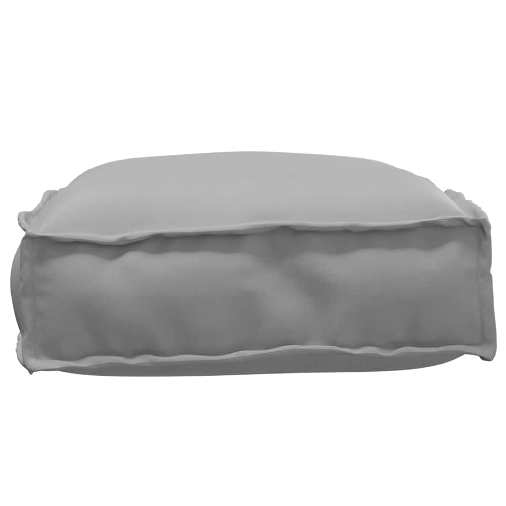 Kissen Anthrazit 60 x 40 x 8 cm Oxford-Stoff