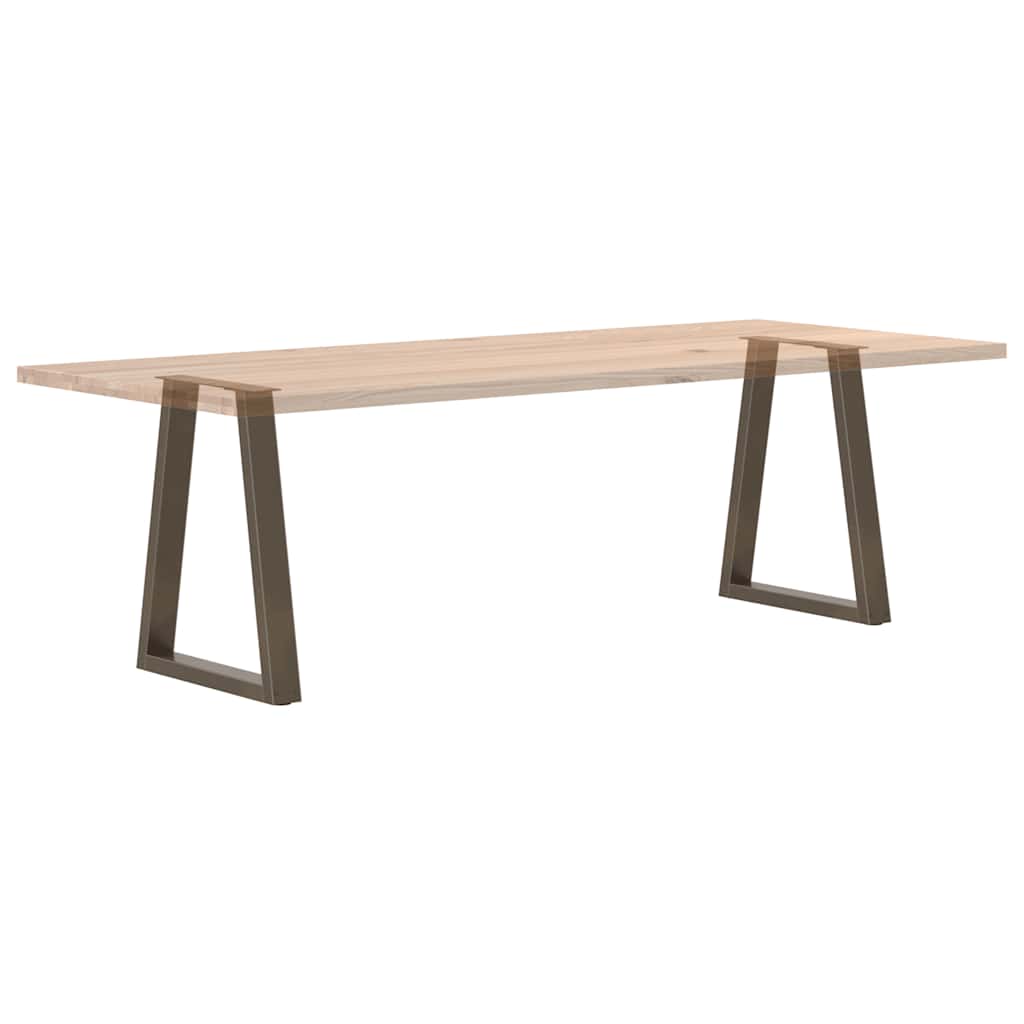 Couchtischbeine V-Form 2 Stück Schwarz 30x(30-31,3) cm Stahl