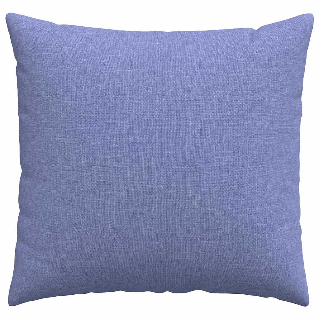 Sofakissen 2 pcs Hellgrau 50 x 30 cm Stoff