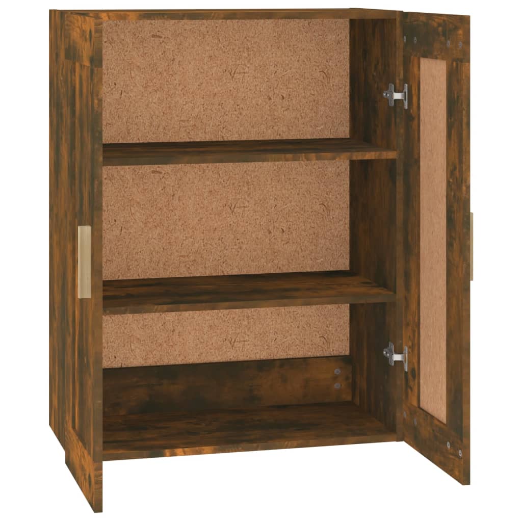 Wandschrank Weiß 69,5x32,5x90 cm Holzwerkstoff