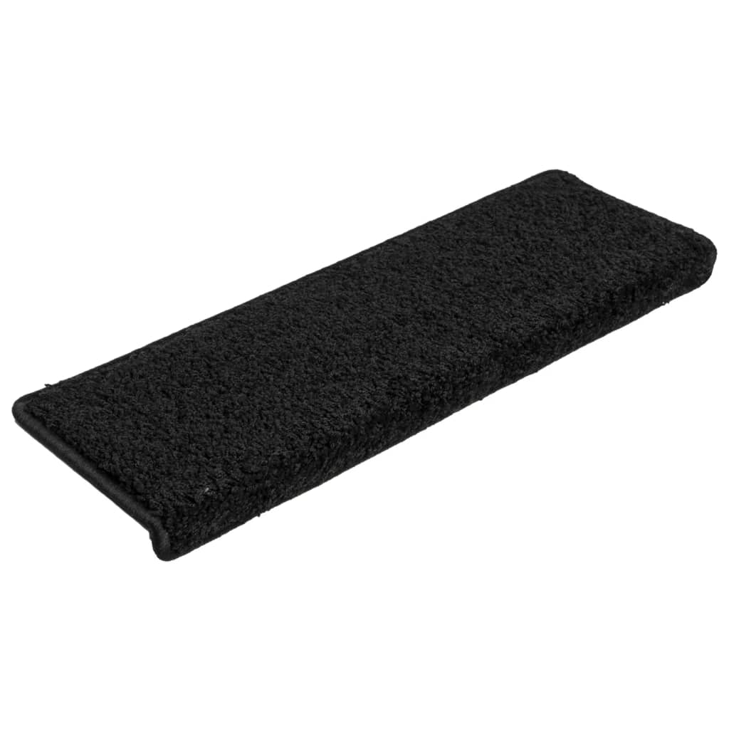 Stufenmatten 15 Stk. 65x21x4 cm Grau Rechteckiger Rand