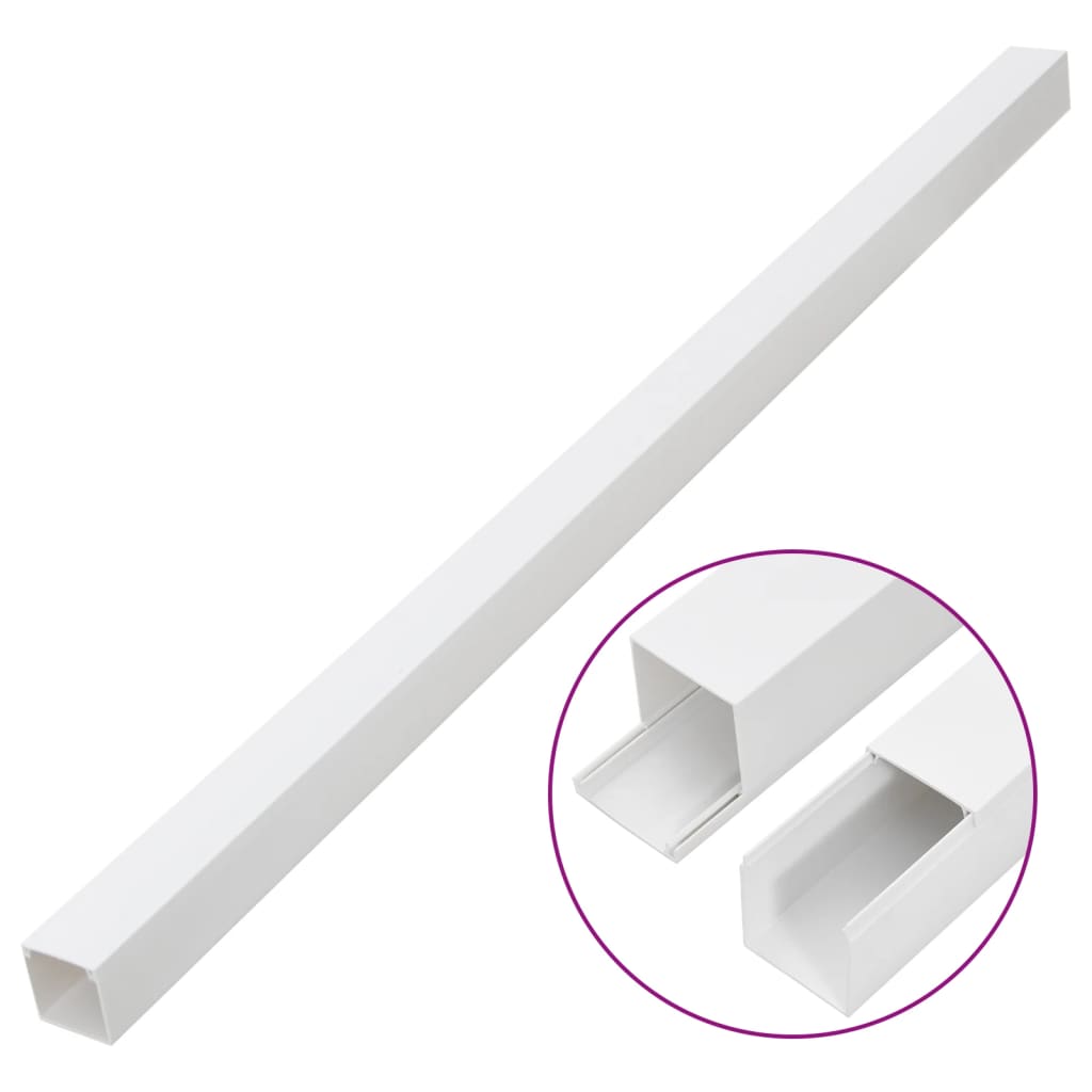 Installationsrohre Selbstklebend 25x25 mm 10 m PVC