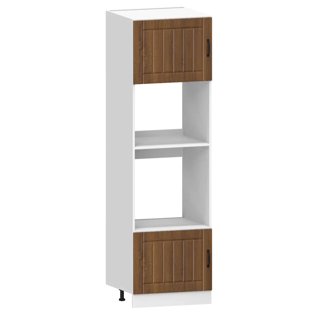 7-tlg. Küchenschrank-Set Kalmar Weiß Holzwerkstoff