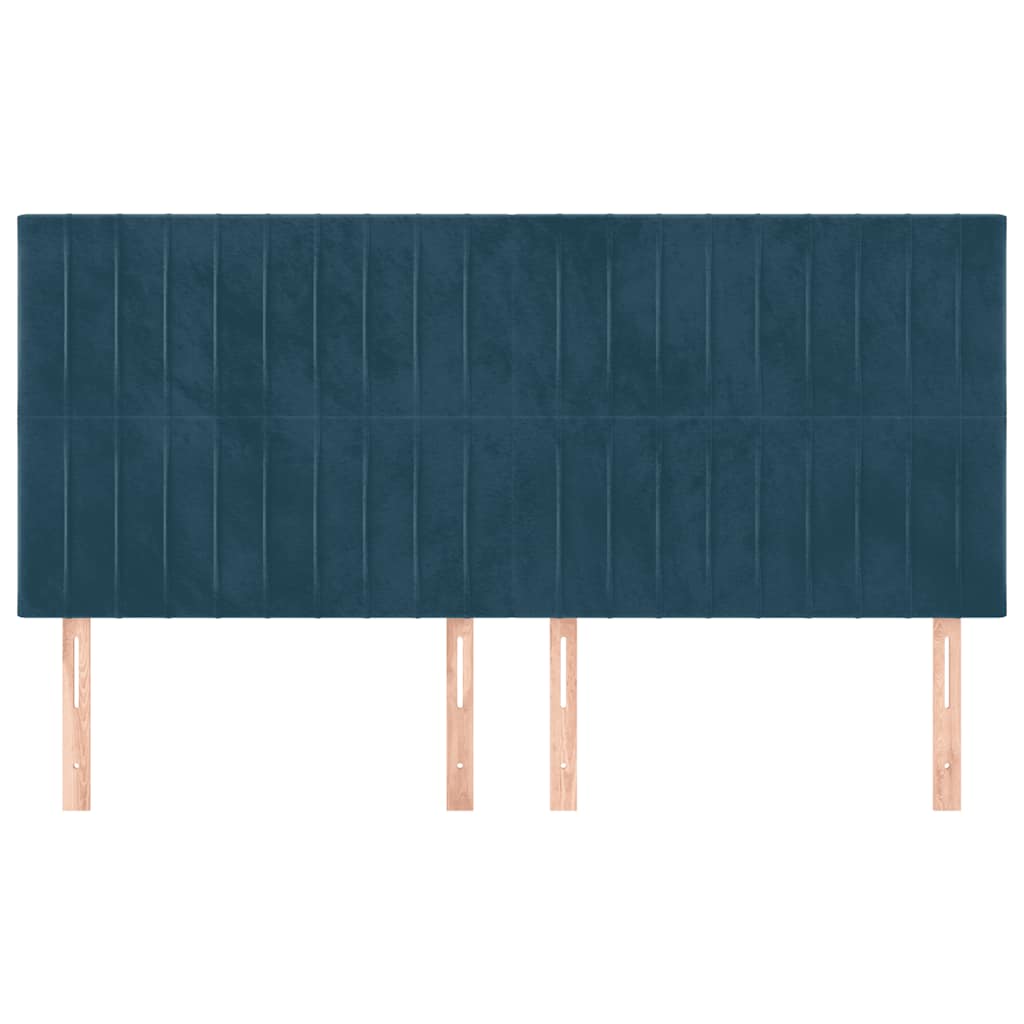 Kopfteil Hellgrau 80x5x118/128 cm Samt