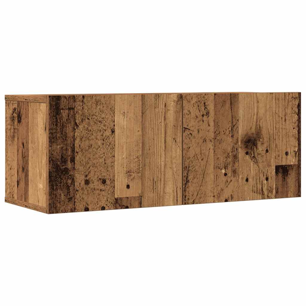 3-tlg. TV-Schrank-Set Weiß Holzwerkstoff