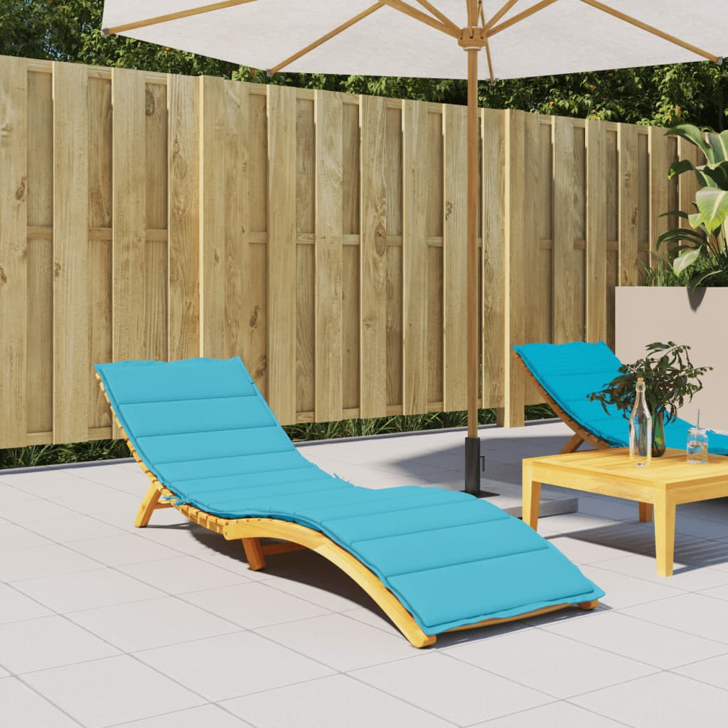 Liege-Kissen Blatt Blattmuster 200 x 70 x 3 cm Oxford-Stoff