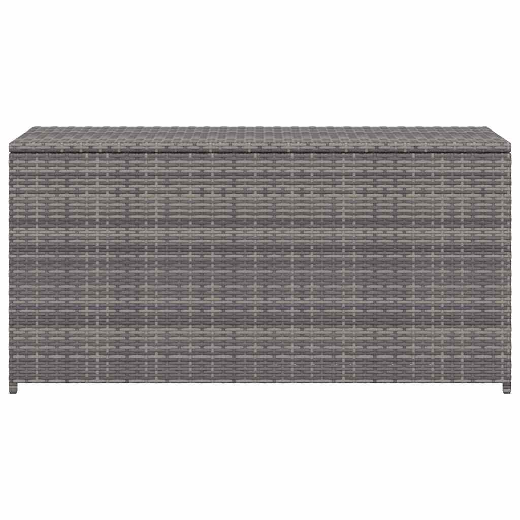 Garten-Auflagenbox Schwarz 120x50x60 cm Poly Rattan