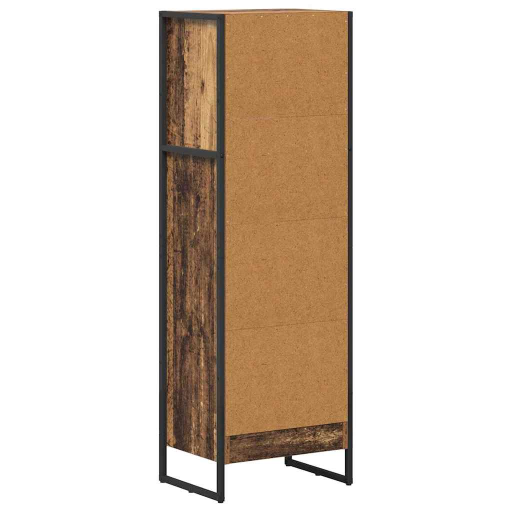 Bücherregal 2 pcs Schwarz Eichen-Optik 60 x 30 x 189,5 cm