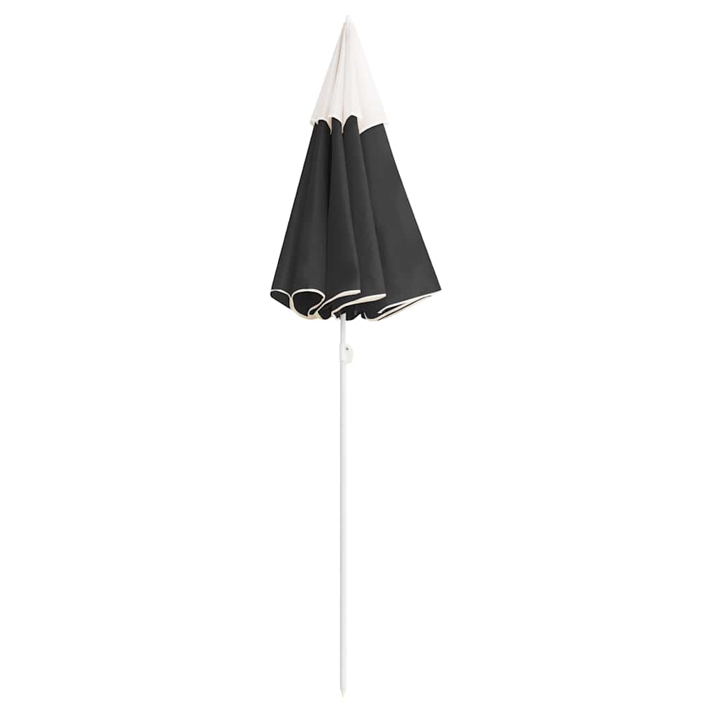 Sonnenschirm mit Stahlmast Sandfarbe 180 cm