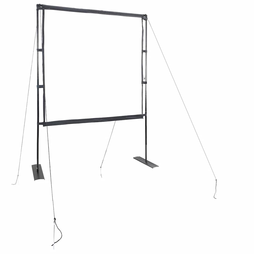 Projektionsleinwand mit Ständern 84 Zoll 4:3