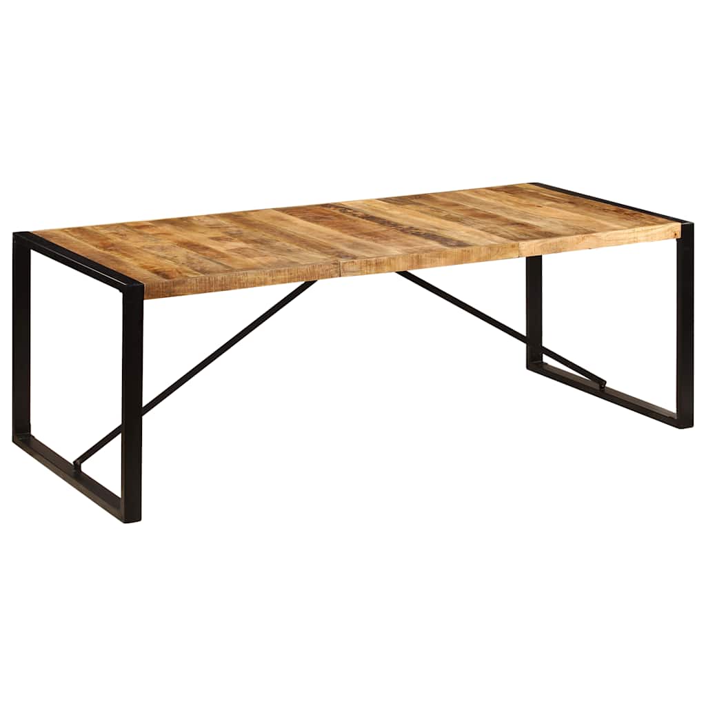 Esstisch 220x100x75 cm Massivholz Akazie