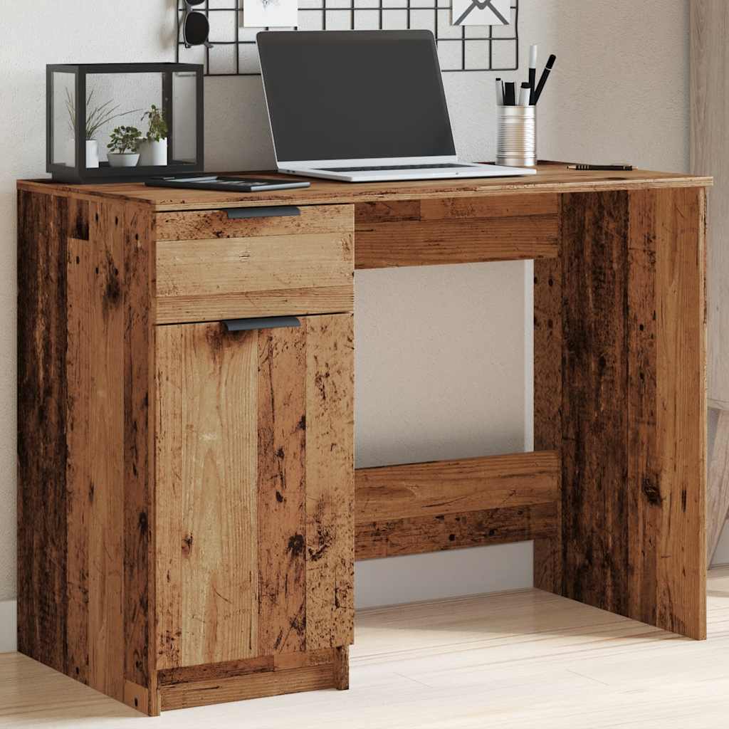 Schreibtisch Weiß 100x50x75 cm Holzwerkstoff