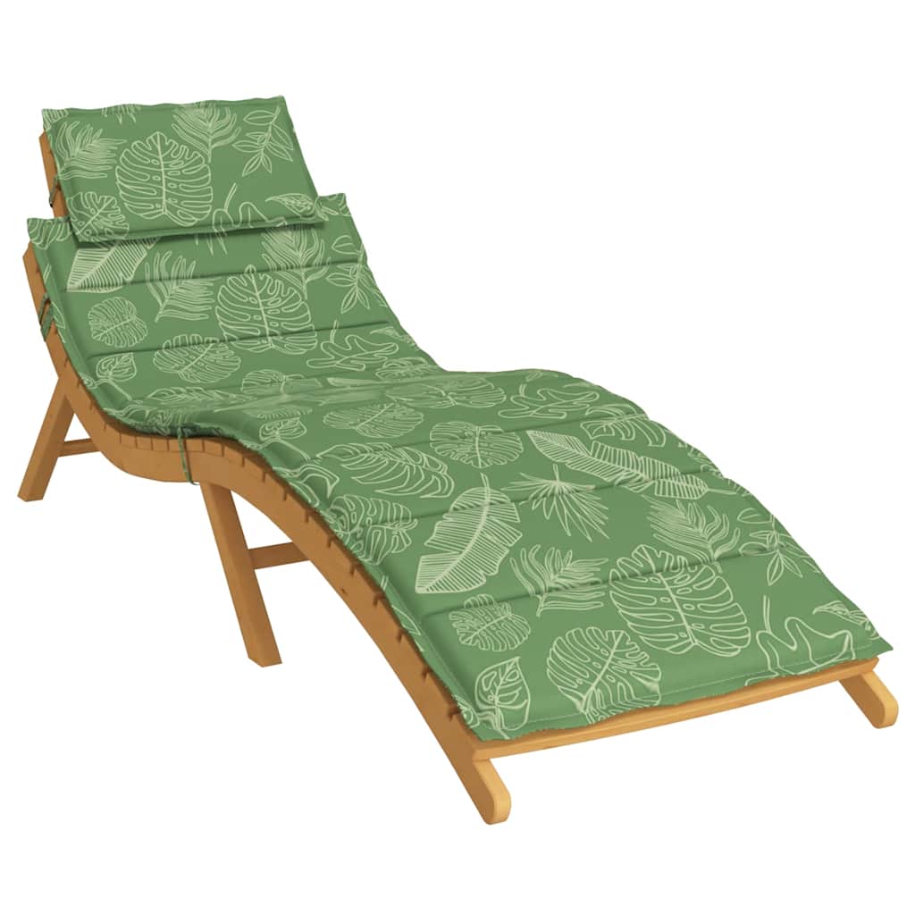 Sonnenliegen-Auflage Grau 186x58x4 cm Oxford-Gewebe