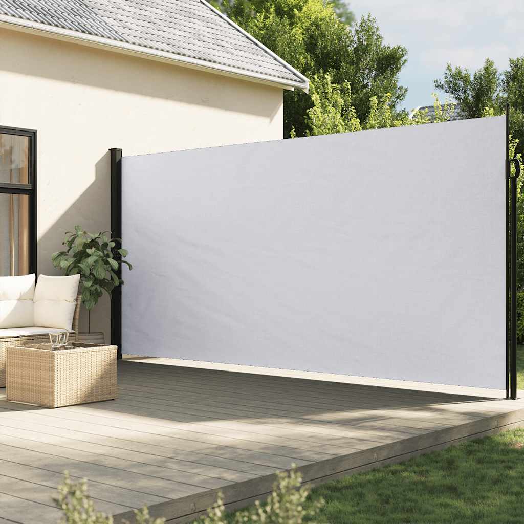 Seitenmarkise Ausziehbar Schwarz 100x300 cm