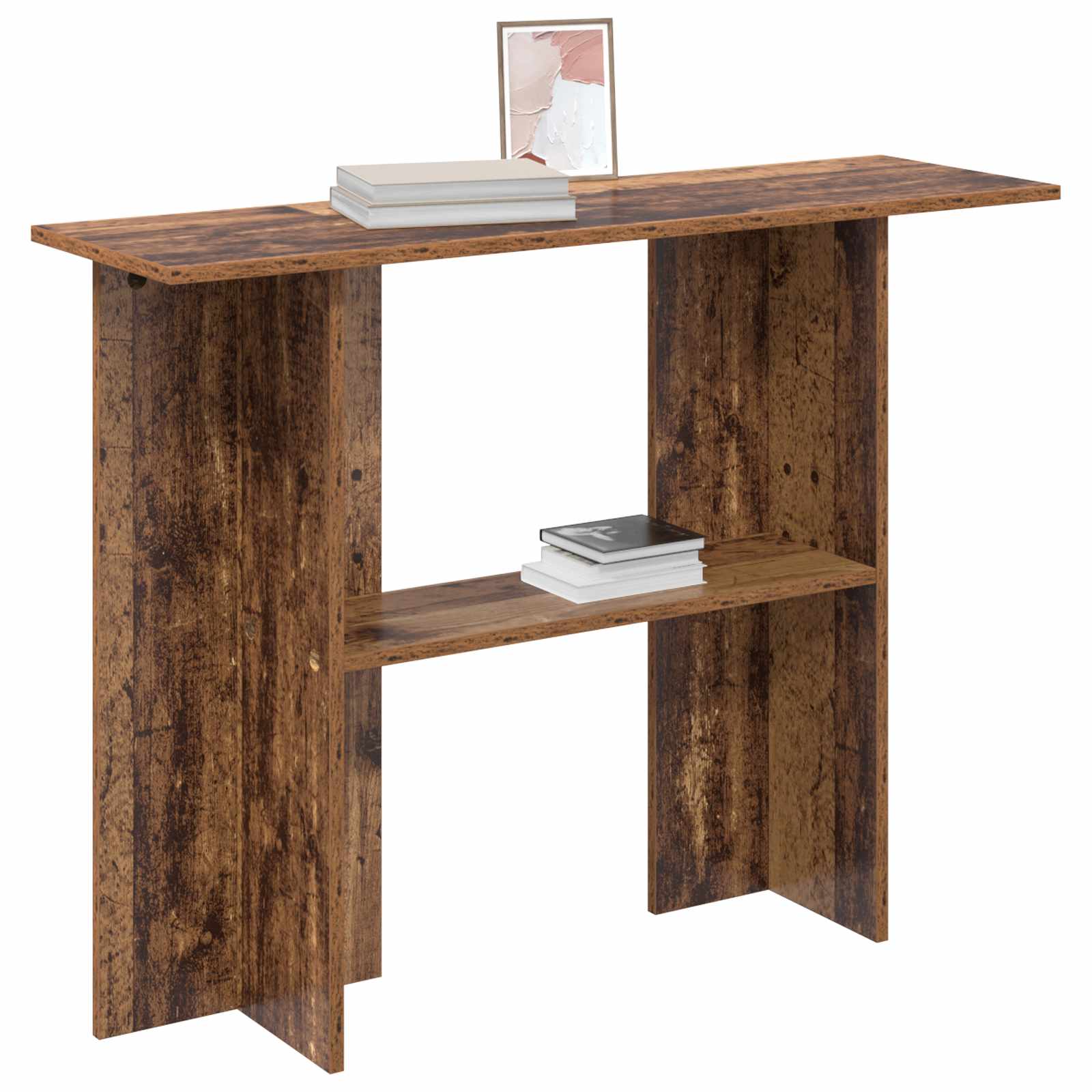 Konsolentisch Weiß 100 x 30 x 75 cm Holzwerkstoff