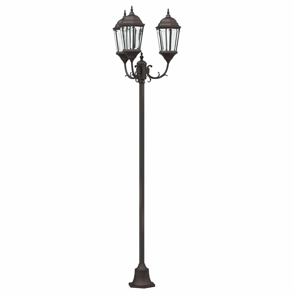 Garten-Licht Vintage gebürstetes Grün 57 x 49 x 241 cm