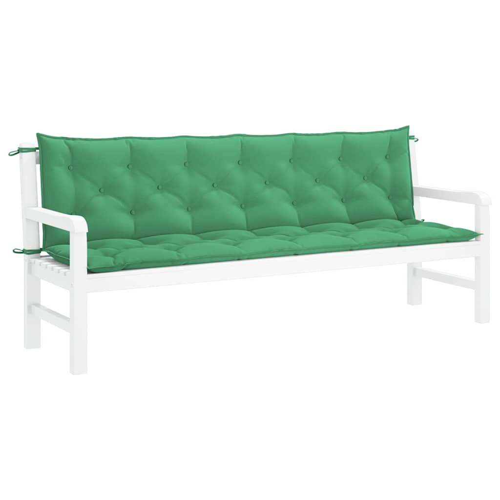Gartenbank-Auflage Anthrazit 100x(50+50)x7 cm Oxford-Gewebe