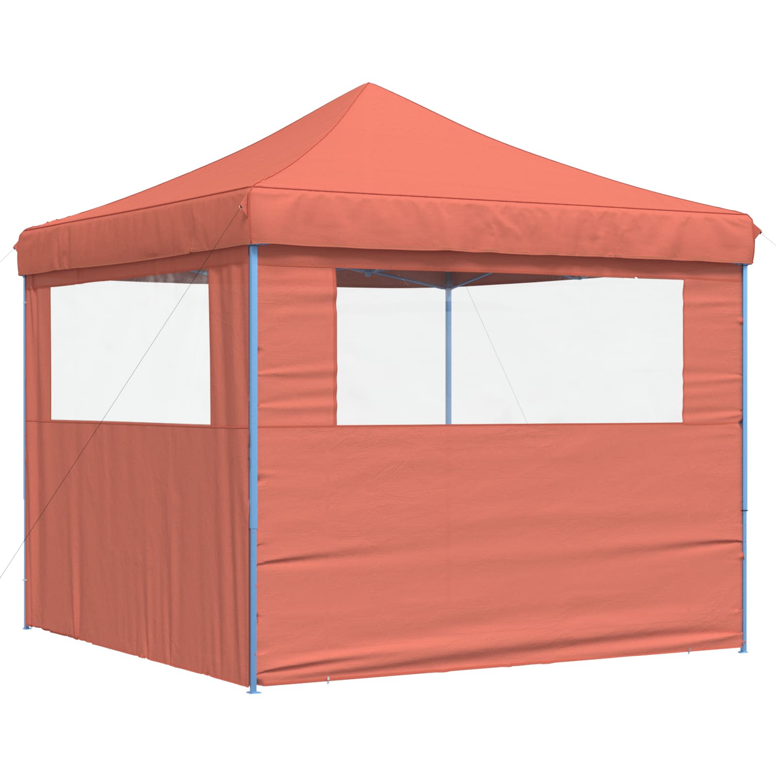 Partyzelt Faltbar Pop-Up Schwarz 292x292x315 cm