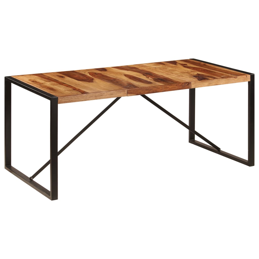 Esstisch 220x100x75 cm Massivholz Akazie
