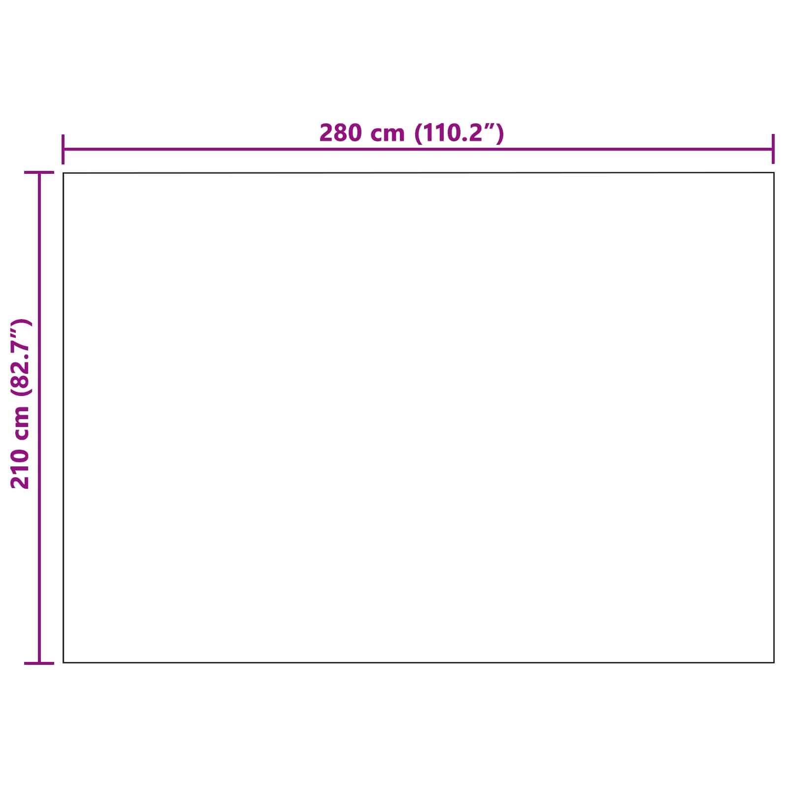 Überwurfdecke Creme 210 x 140 cm Fleece