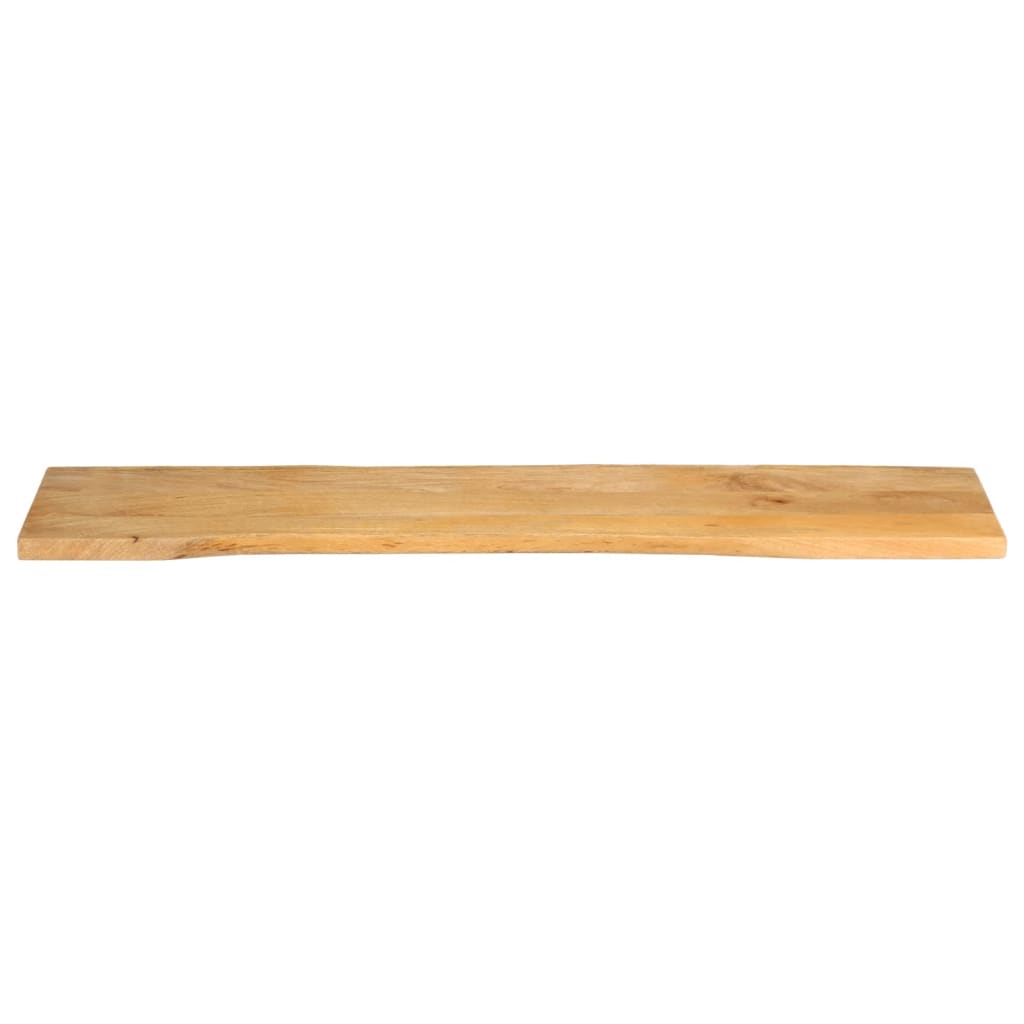 Tischplatte 40x40x2,5 cm Rechteckig Massivholz Akazie Baumkante