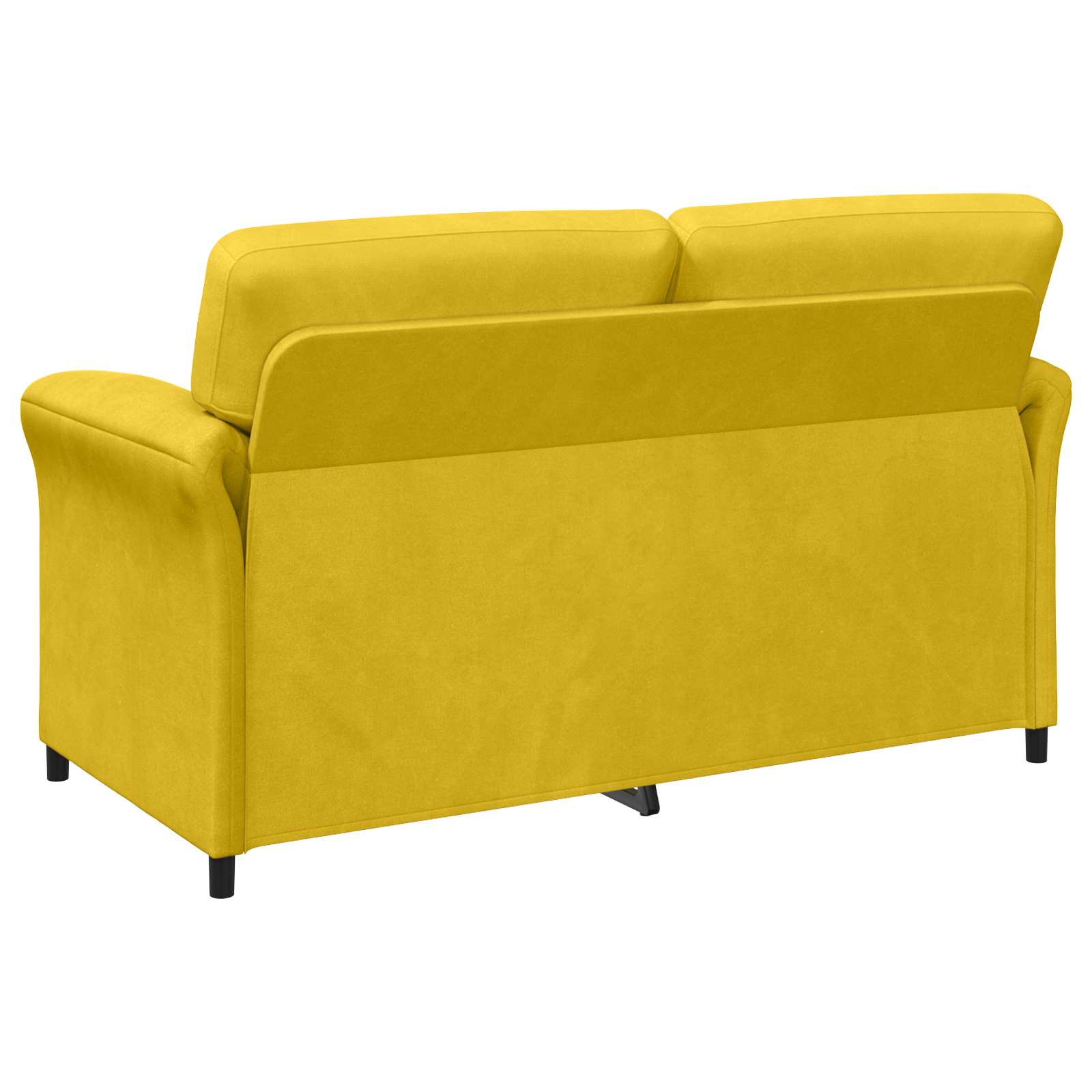 1-Sitzer Sofa Hellgrau 88 x 83 x 95 cm Samt