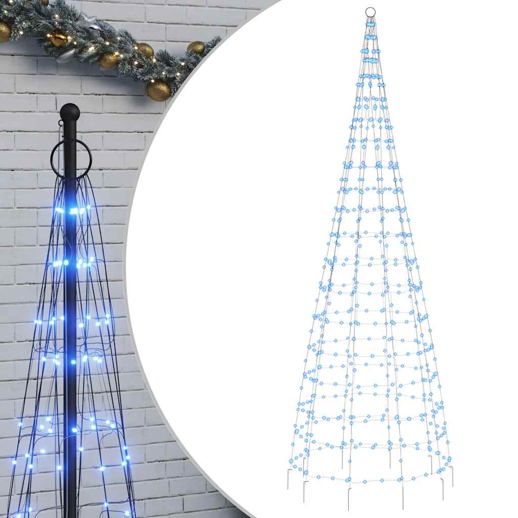 LED-Weihnachtsbaum 200 LEDs Warmweiß 180 cm