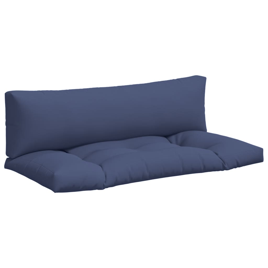 Palettenkissen Blau Weiß Gestreift 58x58x10 cm Oxford-Gewebe