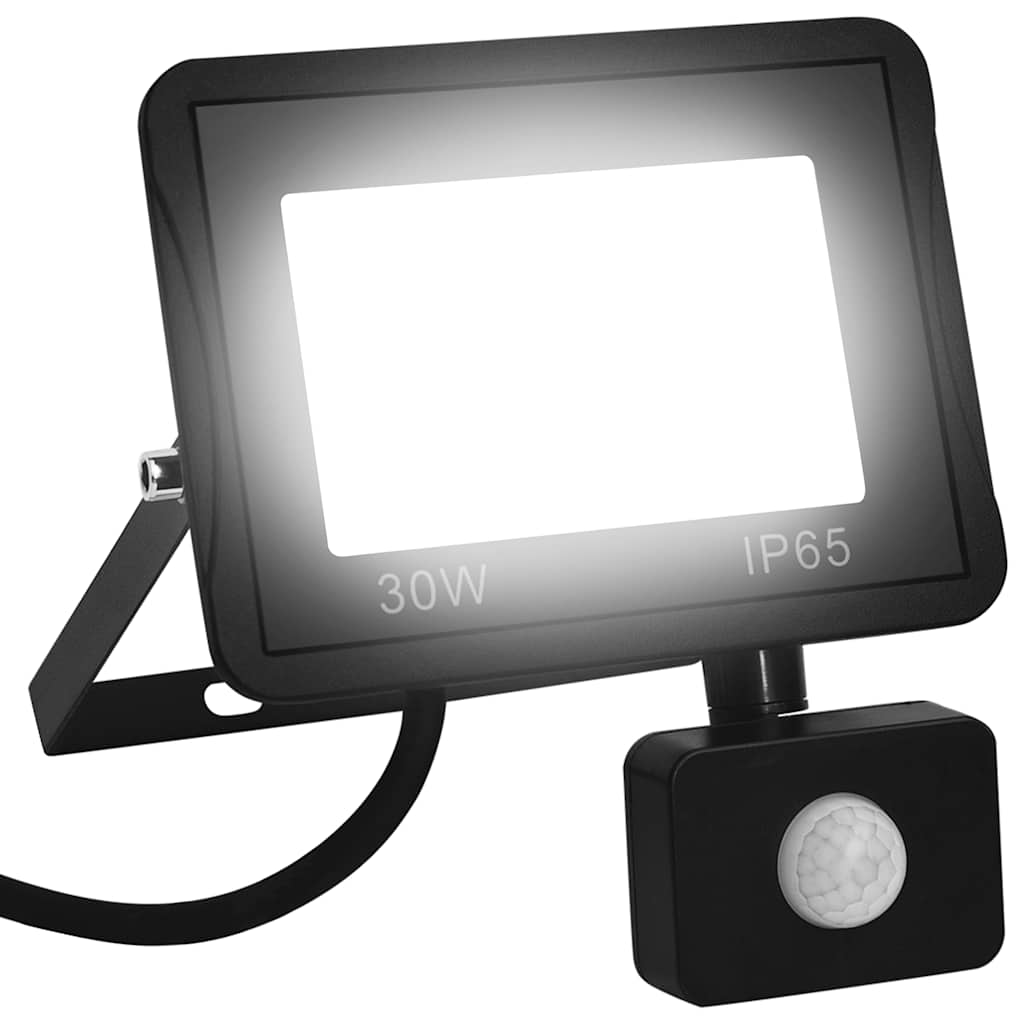 LED-Fluter mit Sensor 10W Warmweiß