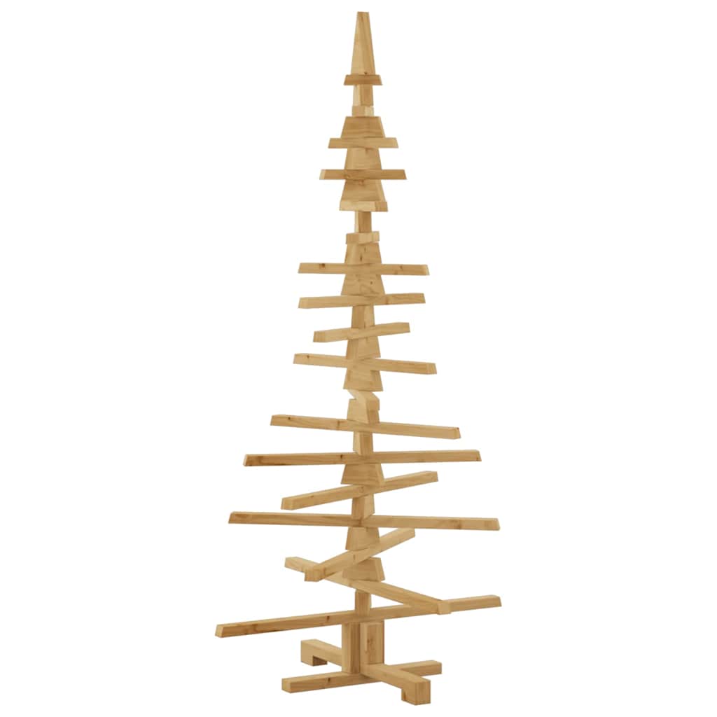 Weihnachtsbaum Holz zum Schmücken 60 cm Massivholz Kiefer