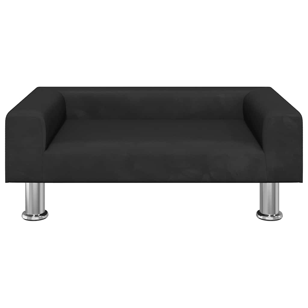 Kindersofa Blau 70x45x26,5 cm Samt