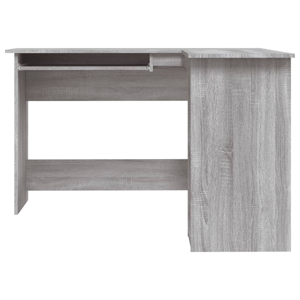 Eckschreibtisch in L-Form Weiß 120x140x75 cm Holzwerkstoff