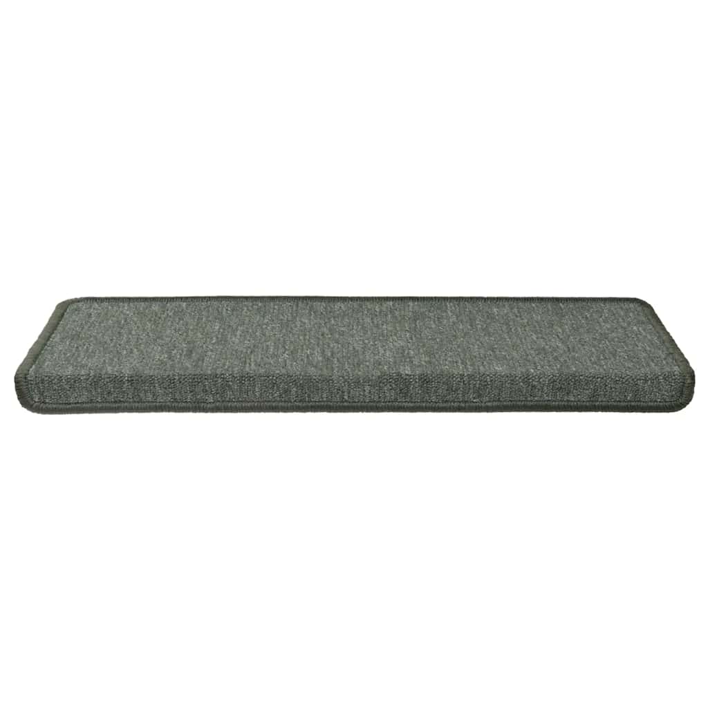 Stufenmatten 15 Stk. 65x21x4 cm Anthrazit Rechteckiger Rand
