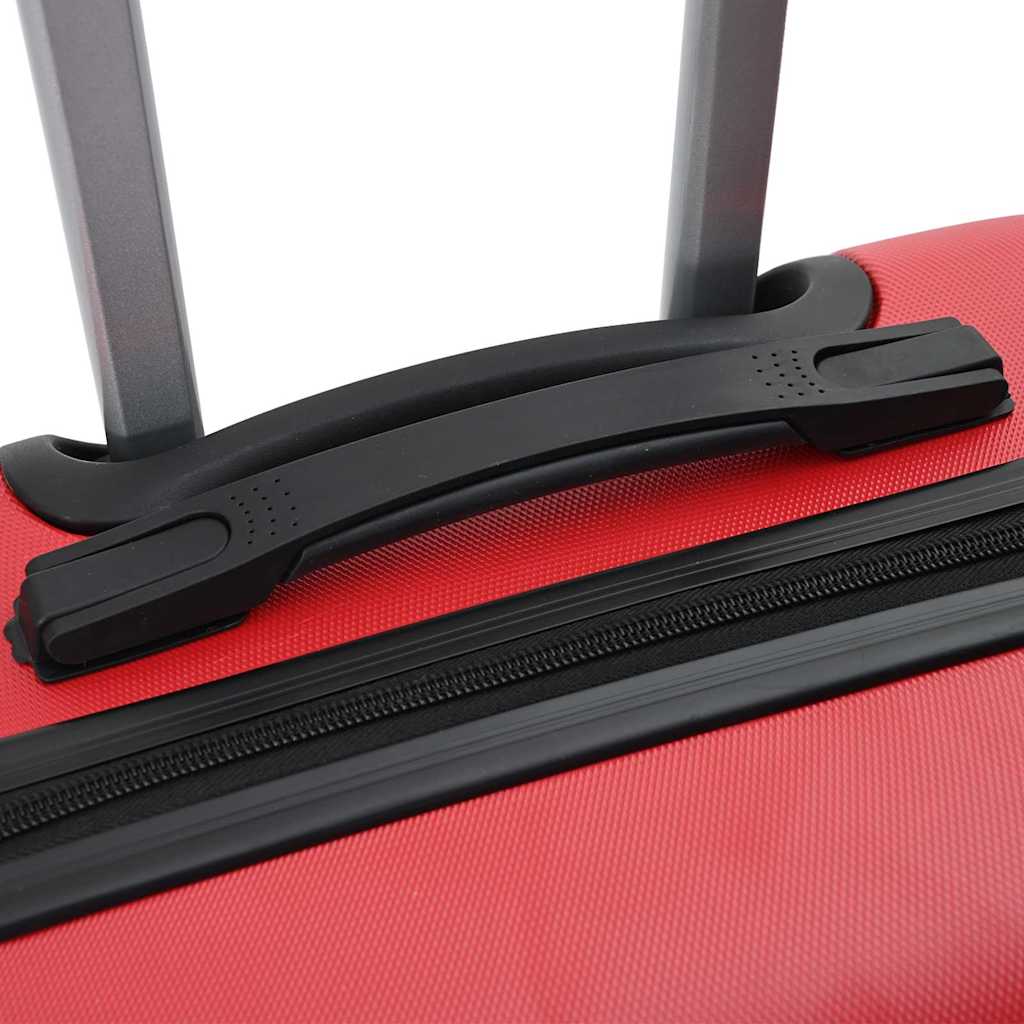 Koffer mit Schloss 3 pcs Schwarz 50 x 31 x 78 cm ABS Kunststoff